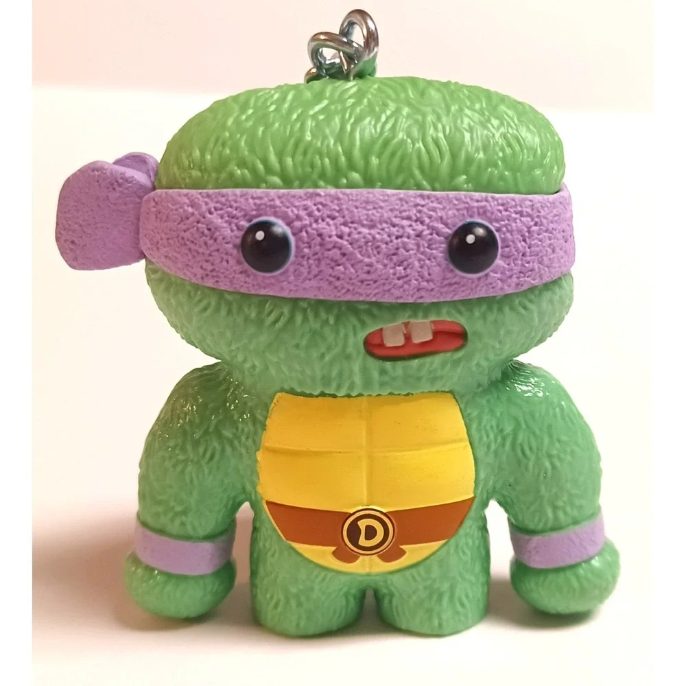 Fuggler Vinyl Keychain Series 2 TMNT Donatello Raphael Ninja Turtles Lot of 2